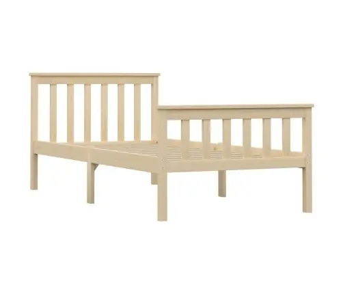 Lovos Rėmas, Natūralios Spalvos, 100X200cm Pušies Masyvas