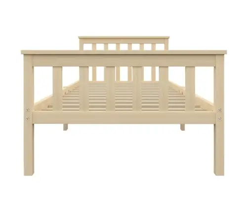 Lovos Rėmas, Natūralios Spalvos, 100X200cm Pušies Masyvas