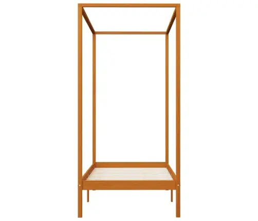 Baldahhiinvoodi Raam, Meepruun, Männipuit, 90 X 200 Cm