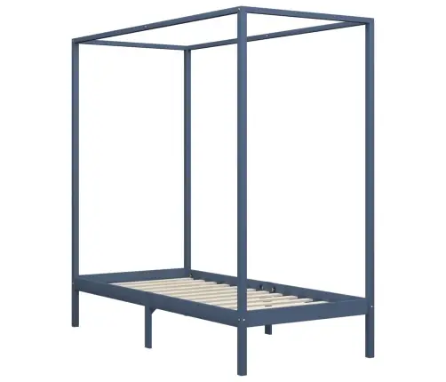 Baldahhiinvoodi Raam, Hall, Männipuit, 90 X 200 Cm