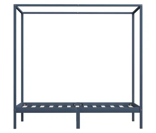 Baldahhiinvoodi Raam, Hall, Männipuit, 90 X 200 Cm