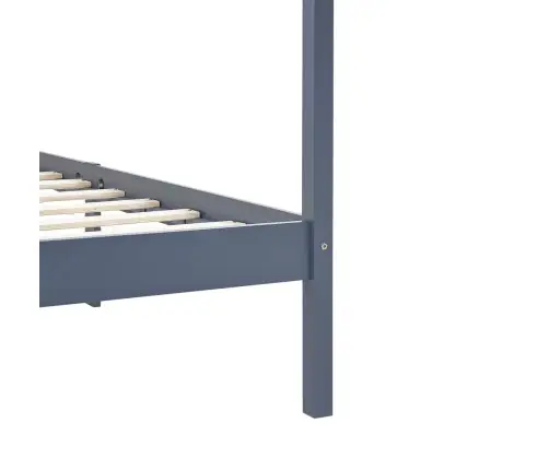 Baldahhiinvoodi Raam, Hall, Männipuit, 90 X 200 Cm