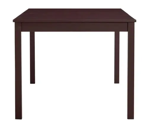 Söögilaud Tumepruun 180 X 90 X 73 Cm Männipuit