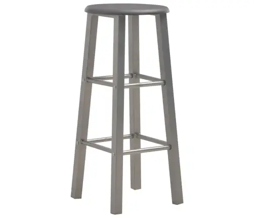 Bāra Krēsli, 2 Gab., Antracītpelēki, Mdf Vidaxl