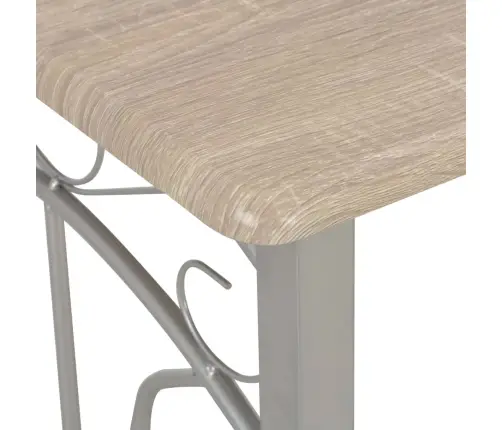 Baro Baldų Komplektas, 3 D., Mediena Ir Plienas