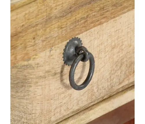 Naktsskapītis, 40X30X52 Cm, Neapstrādāts Mango Masīvkoks Vidaxl