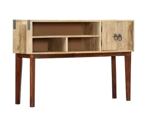 Konsoles Galdiņš, 115X30X76 Cm, Neapstrādāts Mango Masīvkoks Vidaxl Konsoles Galdiņš, 115X30X76 Cm, Neapstrādāts Mango Masīvkoks Vidaxl