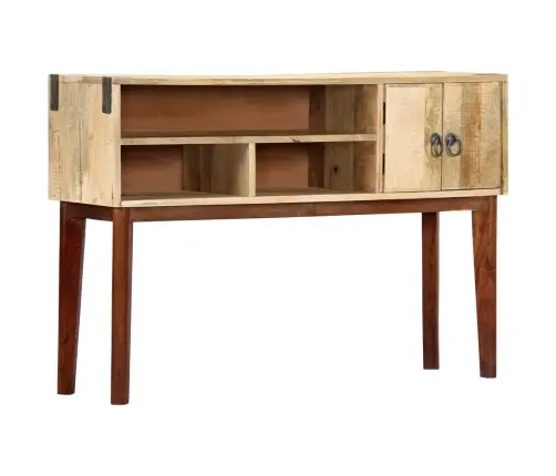 Konsoles Galdiņš, 115X30X76 Cm, Neapstrādāts Mango Masīvkoks Vidaxl Konsoles Galdiņš, 115X30X76 Cm, Neapstrādāts Mango Masīvkoks Vidaxl