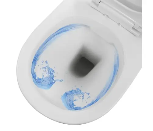 Tualetes Pods, Stiprināms Pie Sienas, Balta Keramika Vidaxl