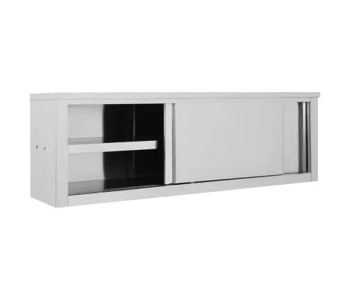 Sien. Virtuv. Spintelė Su Stumd. Dur., 150X40X50cm Ner. Plien.