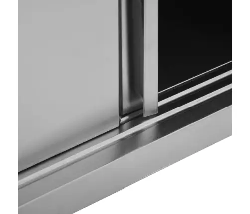 Sien. Virtuv. Spintelė Su Stumd. Dur., 150X40X50cm Ner. Plien.