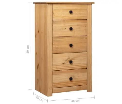 Šoninė Spintelė Panama, 46X40X89cm Pušies Mediena