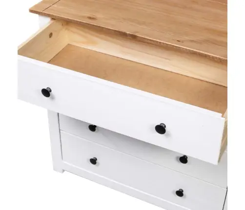 Skapis, Balts, 80X40X73 Cm, Priedes Koks, Panama Sērija Vidaxl Skapis, Balts, 80X40X73 Cm, Priedes Koks, Panama Sērija Vidaxl