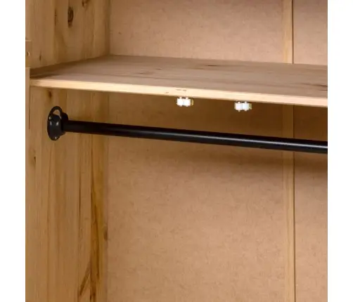 Skapis, 80X50X171,5 Cm, Priedes Koks, Panama Sērija Vidaxl