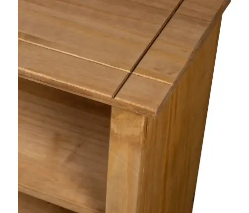 Grāmatu Plaukts, 80X35X110 Cm, Priedes Masīvkoks, Panama Sērija Vidaxl