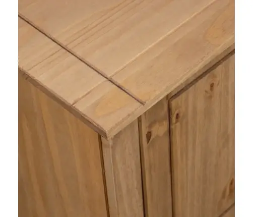 Tv Skapītis, 120X40X50 Cm, Priedes Masīvkoks, Panama Sērija Vidaxl