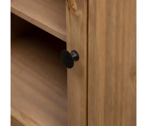 Tv Skapītis, 120X40X50 Cm, Priedes Masīvkoks, Panama Sērija Vidaxl