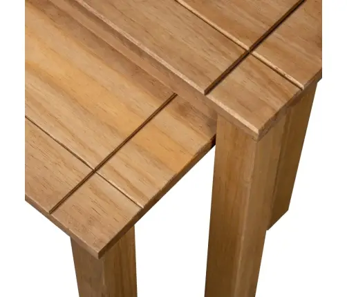 Sudedami Staliukai Panama, 2 Vnt., Pušies Medienos Masyvas