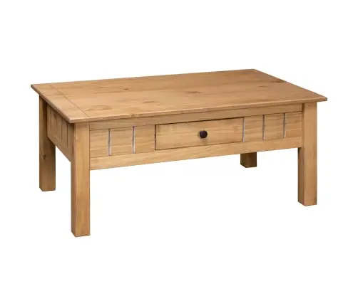 Kafijas Galdiņš, 100X60X43,5 Cm, Priedes Masīvkoks, Panama Sērija Vidaxl