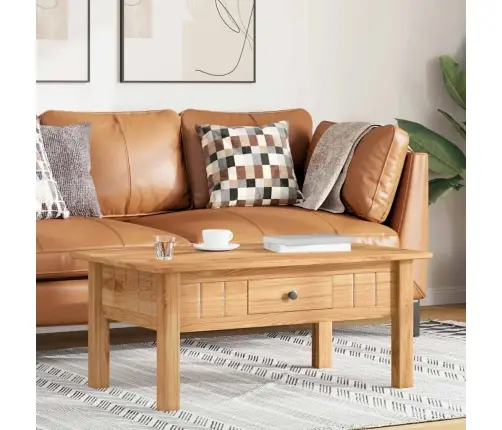 Kafijas Galdiņš, 100X60X43,5 Cm, Priedes Masīvkoks, Panama Sērija Vidaxl