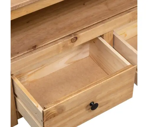 Stūra Tv Skapītis, 93X49X49 Cm, Priedes Masīvkoks Vidaxl