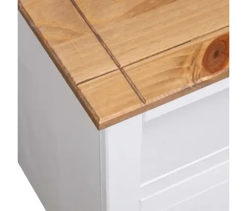 Stūra Tv Skapītis, Balts, 93X49X49 Cm, Priedes Masīvkoks Vidaxl