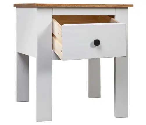 Öökapp Valge 46 X 40 X 57 cm Mänd, Panama Sari