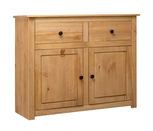 Kumode, 93X40X80 Cm, Priedes Masīvkoks, Panama Sērija Vidaxl