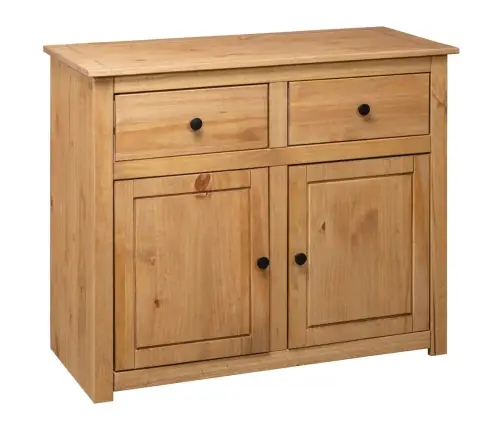 Kumode, 93X40X80 Cm, Priedes Masīvkoks, Panama Sērija Vidaxl