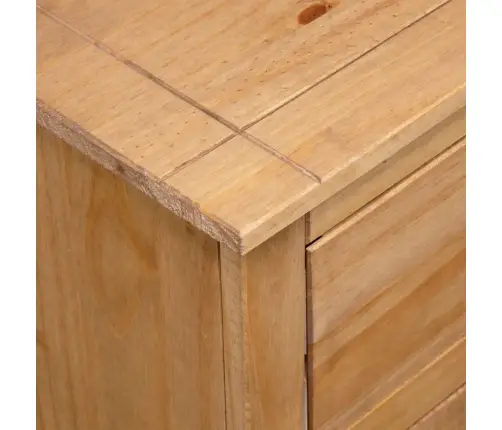 Kumode, 93X40X80 Cm, Priedes Masīvkoks, Panama Sērija Vidaxl