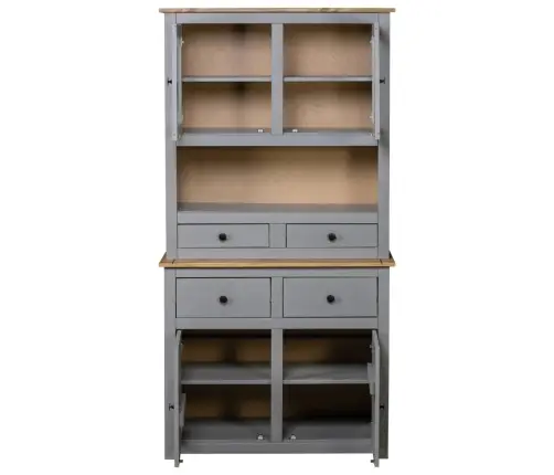 Kõrge Kapp Hall 93 X 40,5 X 180 cm Mänd, Panama Sari