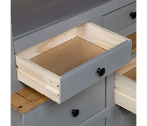 Kõrge Kapp Hall 93 X 40,5 X 180 cm Mänd, Panama Sari