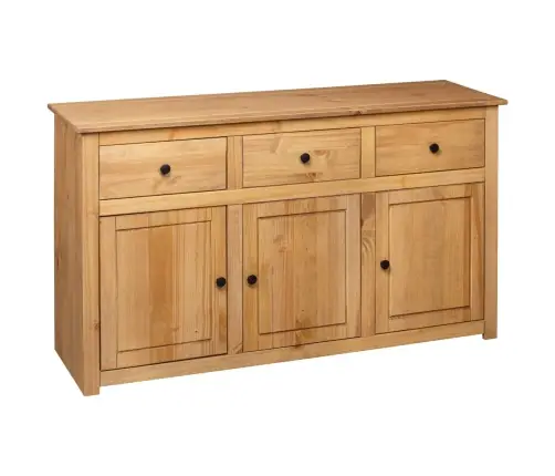 Kumode, 135X40X80 Cm, Priedes Masīvkoks, Panama Sērija Vidaxl