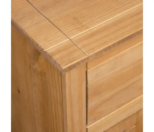 Kumode, 135X40X80 Cm, Priedes Masīvkoks, Panama Sērija Vidaxl