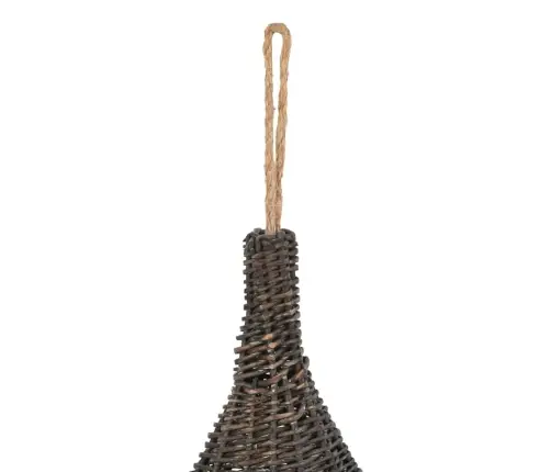 Kaķu Māja Ar Spilvenu, 40X60 Cm, Pelēka, Vītols, Vigvama Forma Vidaxl