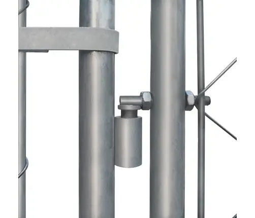 Suņu Voljērs, Cinkots Tērauds, 4X4X1 M Vidaxl