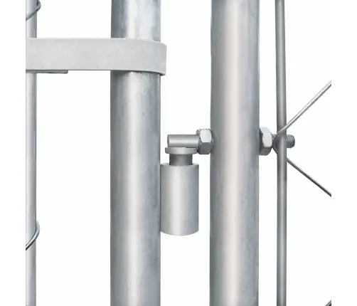 Suņu Voljērs, Cinkots Tērauds, 4X4X1 M Vidaxl