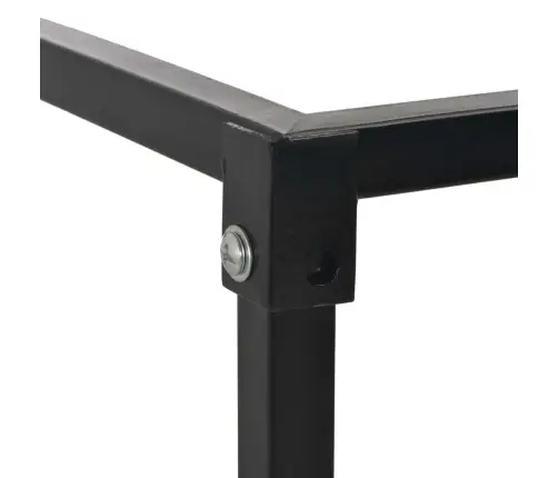 Stovas Malkoms Su Pagrindu, Juodos Sp., 37X37X113 cm Plienas