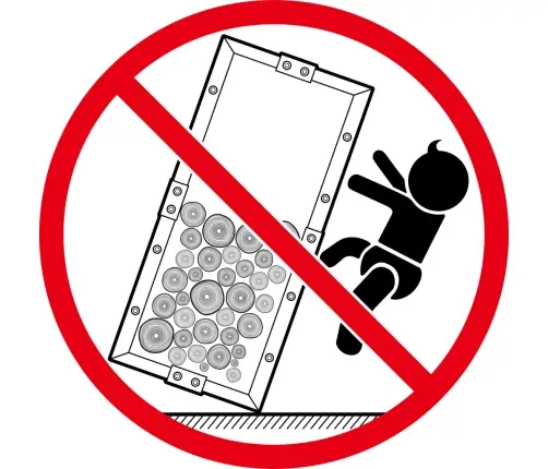 Stovas Malkoms Su Pagrindu, Juodos Sp., 37X37X113 cm Plienas