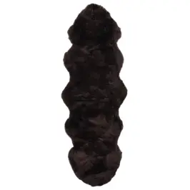 Lambanahast Vaip, 60 X 180 cm Pruun