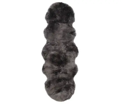 Aitādas Paklājs, 60X180 Cm, Gaiši Pelēks Vidaxl Aitādas Paklājs, 60X180 Cm, Gaiši Pelēks Vidaxl