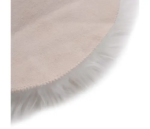 Paklājs, 60X90 Cm, Mākslīgā Aitāda, Balts Vidaxl