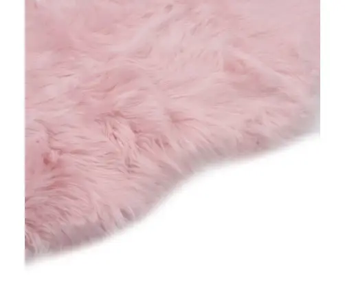 Vaip 60 X 90 Cm Kunstlambanahk, Roosa