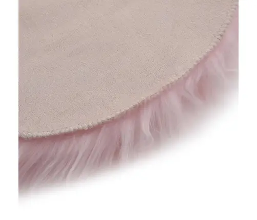 Vaip 60 X 90 Cm Kunstlambanahk, Roosa