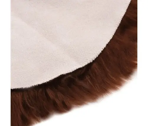 Paklājs, Brūns, 60X90 Cm, Mākslīga Aitāda Vidaxl