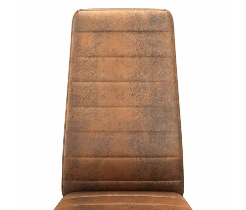 Valgomojo Kėdės 2 Pcs Ruda 41.5 X 48 X 99 Cm