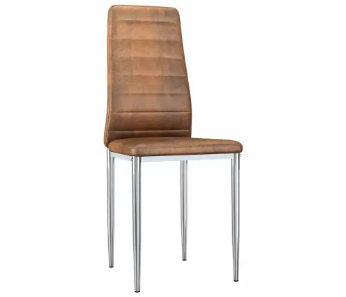 Valgomojo Kėdės 2 Pcs Ruda 41.5 X 48 X 99 Cm