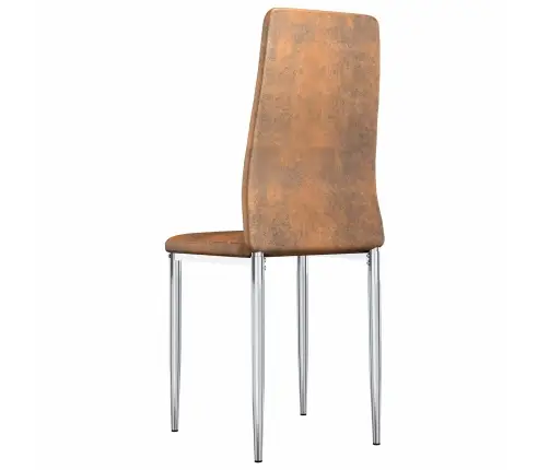 Valgomojo Kėdės 2 Pcs Ruda 41.5 X 48 X 99 Cm