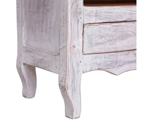 Televizoriaus Spintelė, Balta, 120X30X40cm Raudonmedis