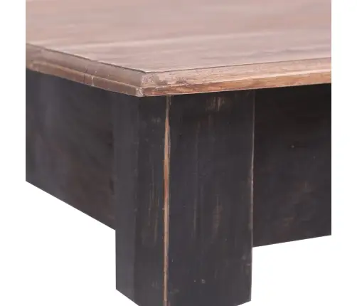 Stalas Su 3 Stalčiais, 117X57X75cm Raudonmedžio Masyvas